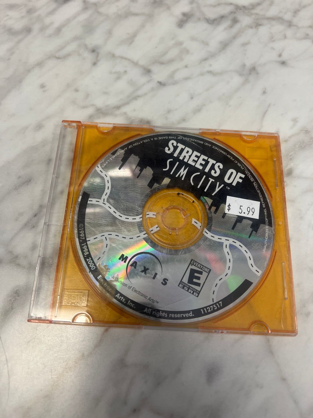 Streets of Sim City Maxis Jewel Case PC CD-ROM    PC8424