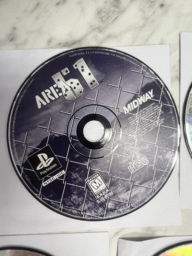 Area 51 Playstation 1 PS1 Disc Only