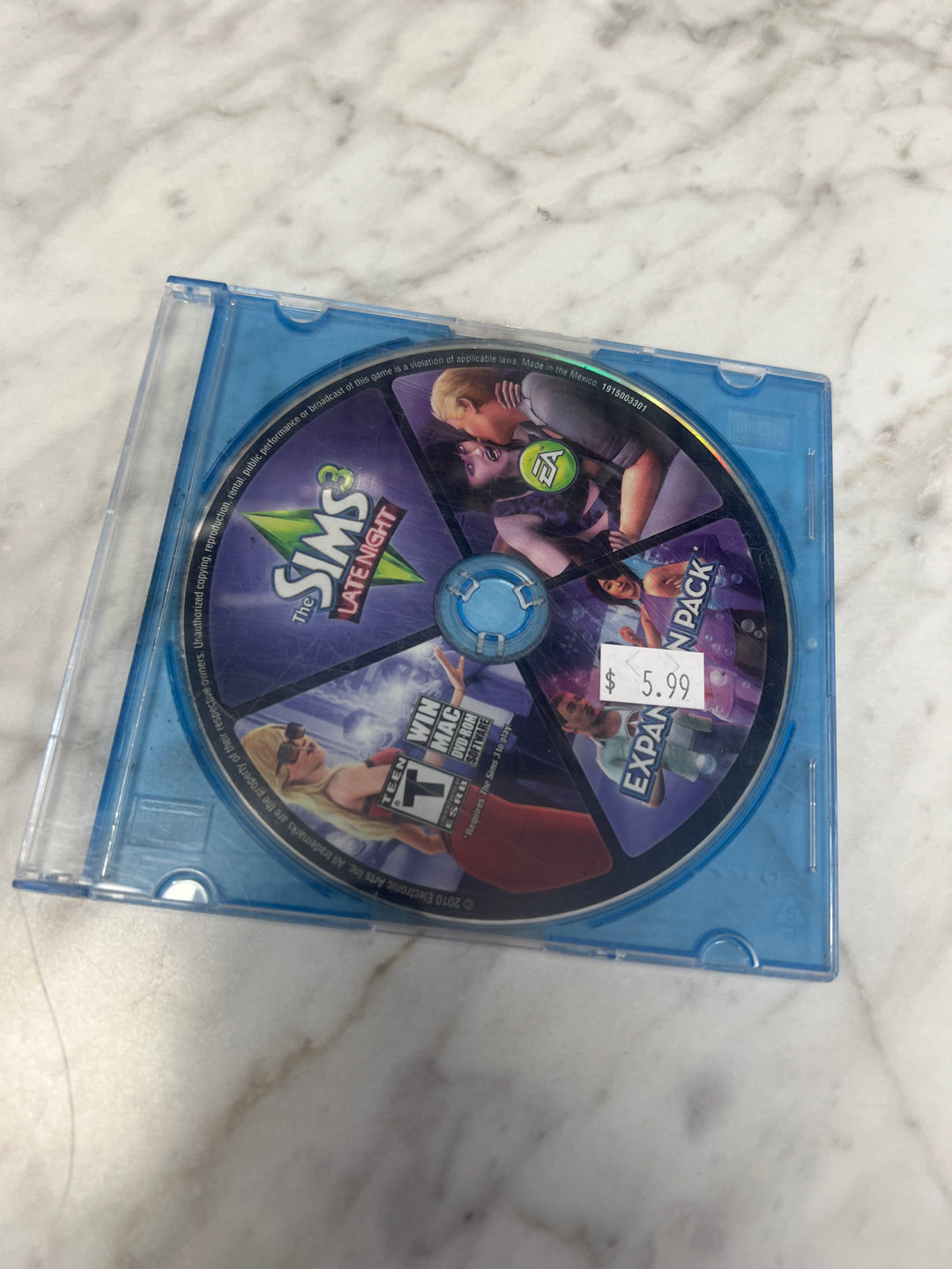 The Sims 3 Late Night Expansion Pack Jewel Case PC CD-ROM    PC8424