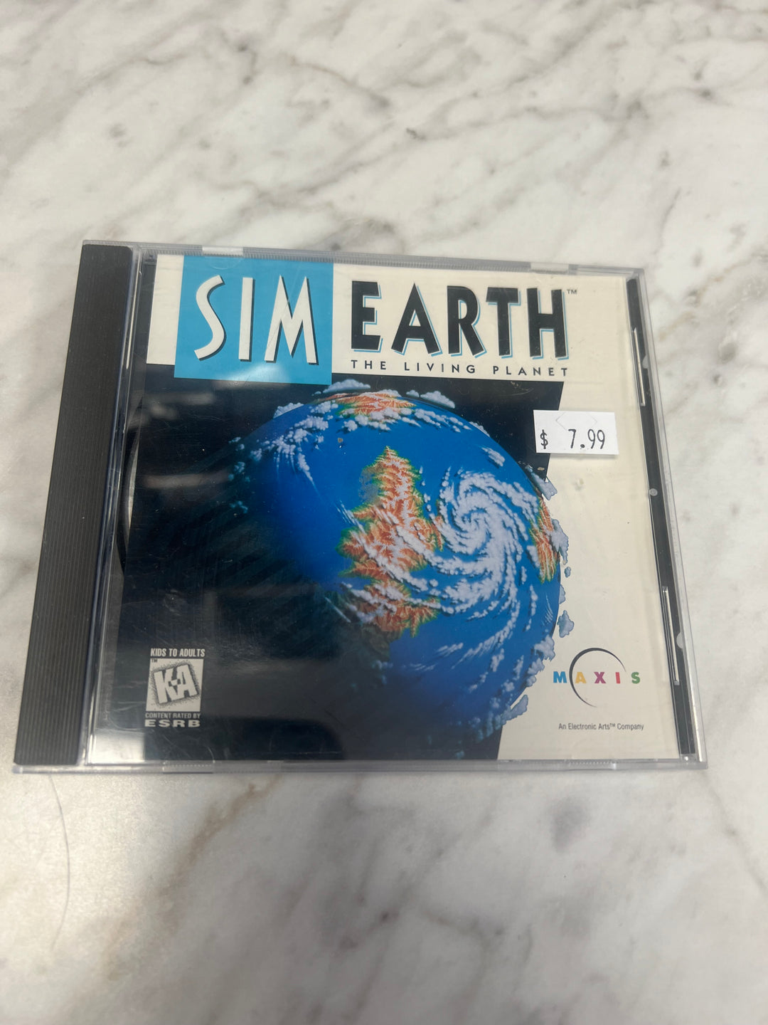 Sim Earth The Living Planet Maxis Jewel Case PC CD-ROM    PC8424