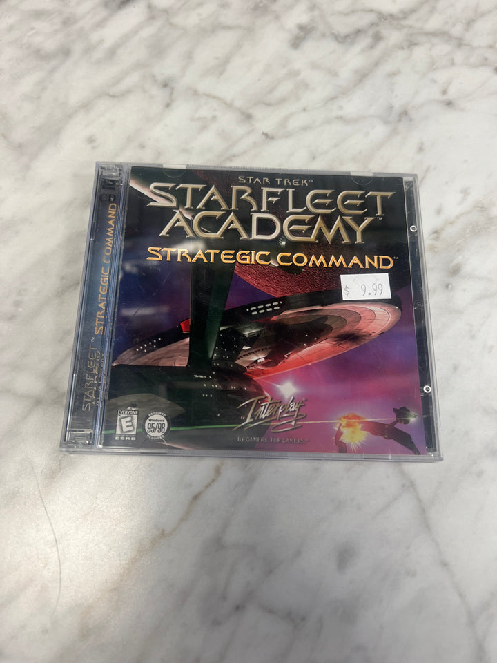 Star Trek Starfleet Academy Strategic Command Jewel Case PC CD-ROM    PC8424