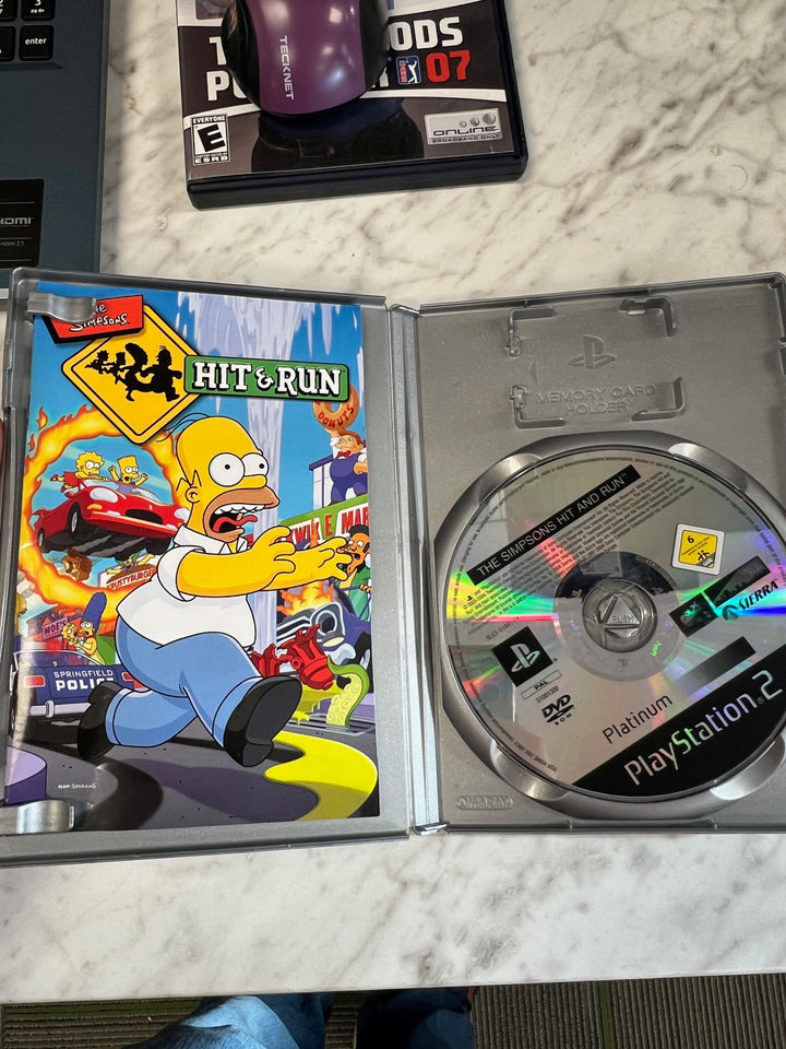 The Simpsons Road Rage for PS2 Playstation 2 EUROPEAN PAL VERSION IMP2525