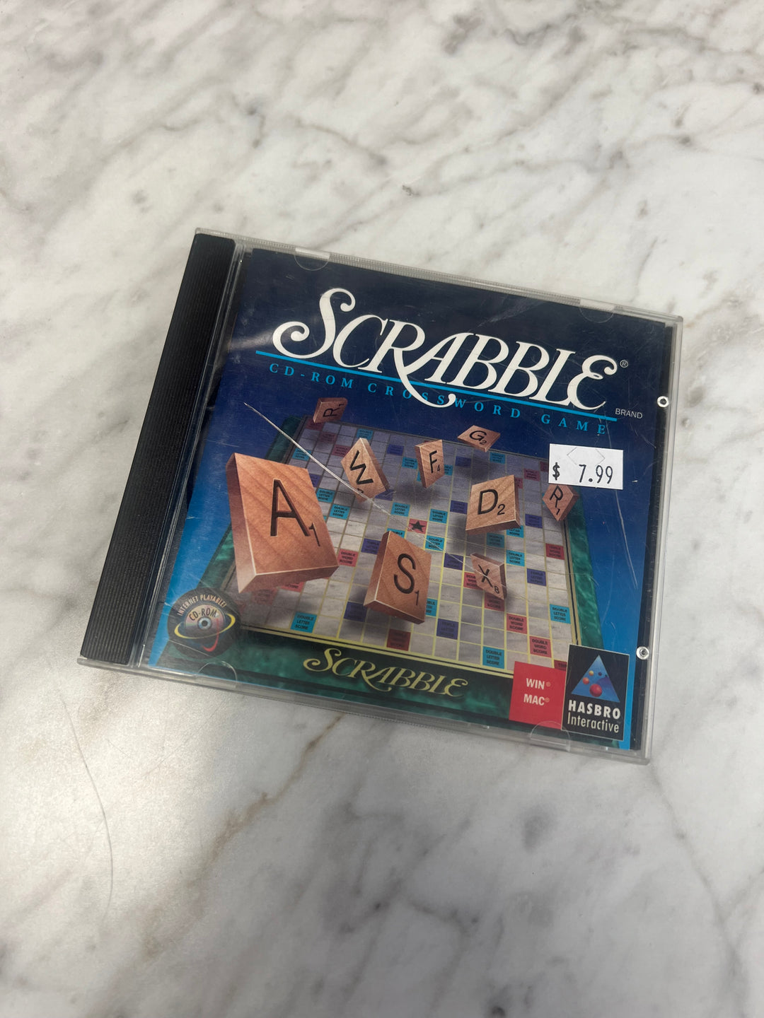 Scrabble Hasbro PC and Mac Jewel Case PC CD-ROM    PC8424