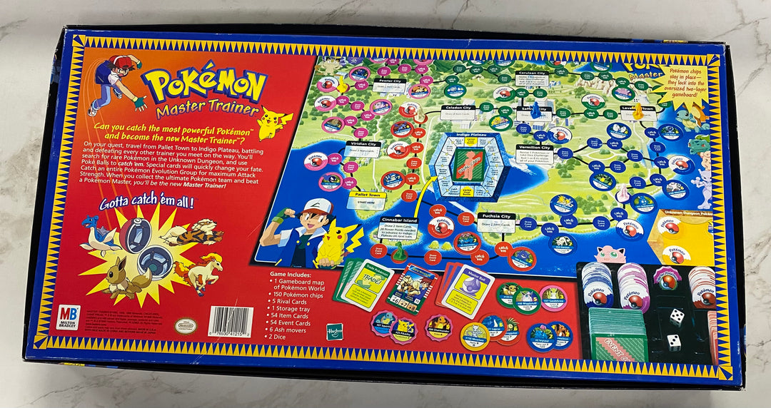 Pokemon Master Trainer 1999 Board Game (Missing 1 die) UT101426