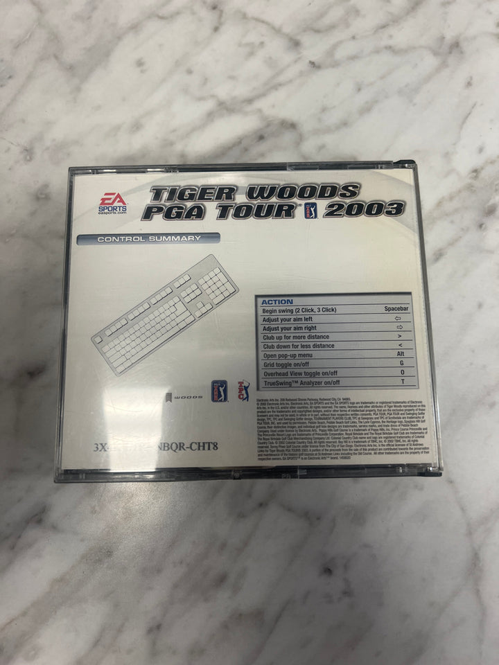 Tiger Woods PGA Tour 2003 Jewel Case PC CD-ROM    PC8424