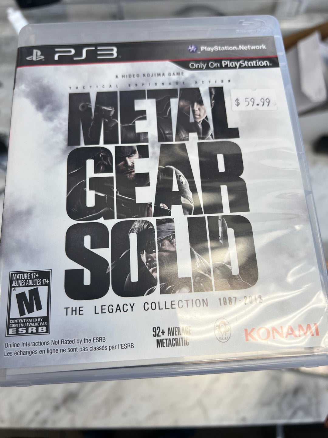 Metal Gear Solid HD Collection - PS3 P51325