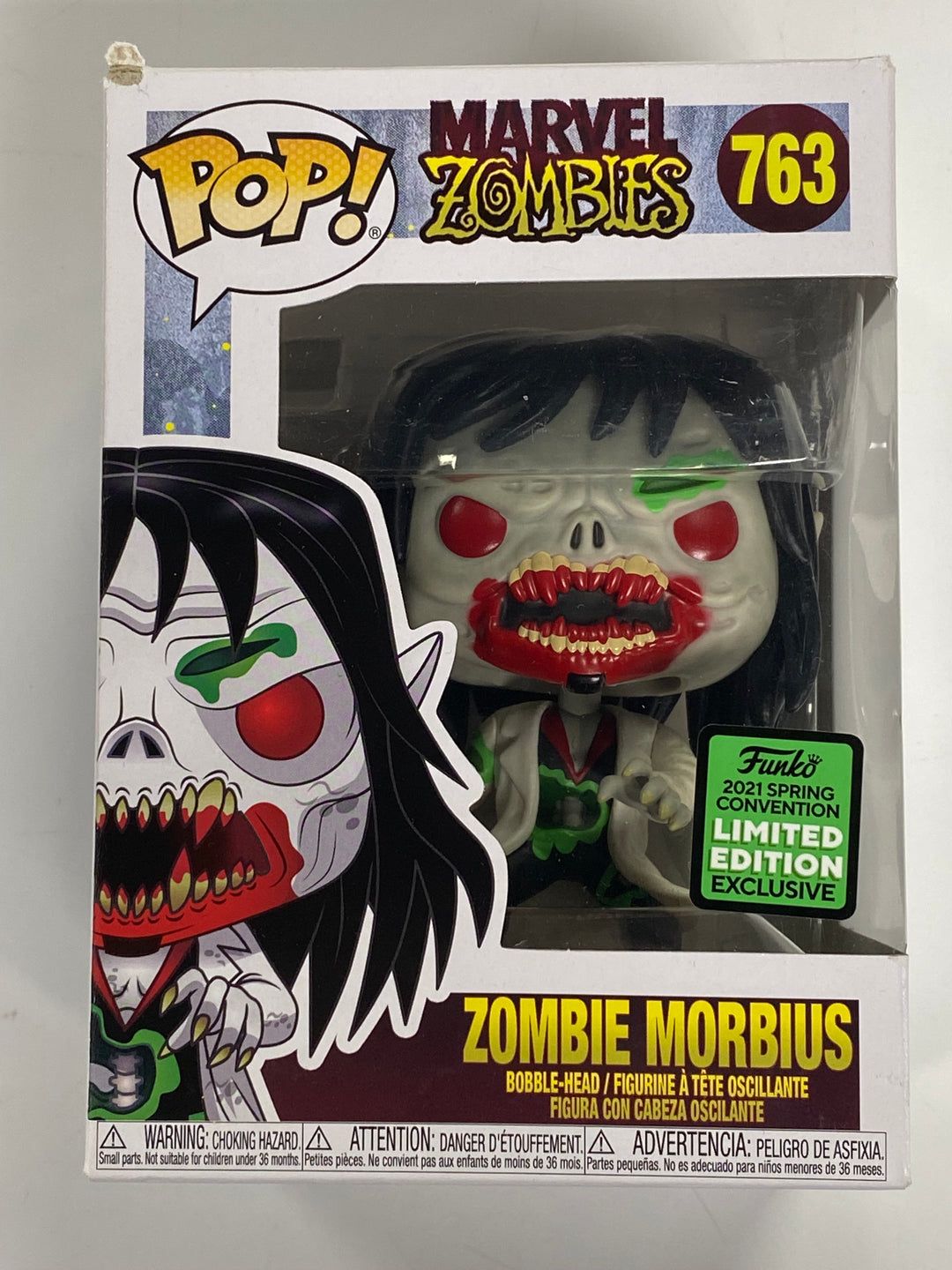 Funko Pop! Zombie Morbius #763 Marvel Zombies FP101426
