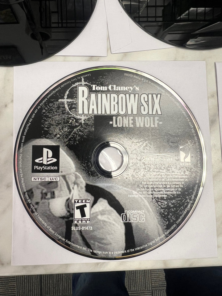 Tom Clancy's Rainbow Six Lone Wolf PS1 Playstation 1 disc only