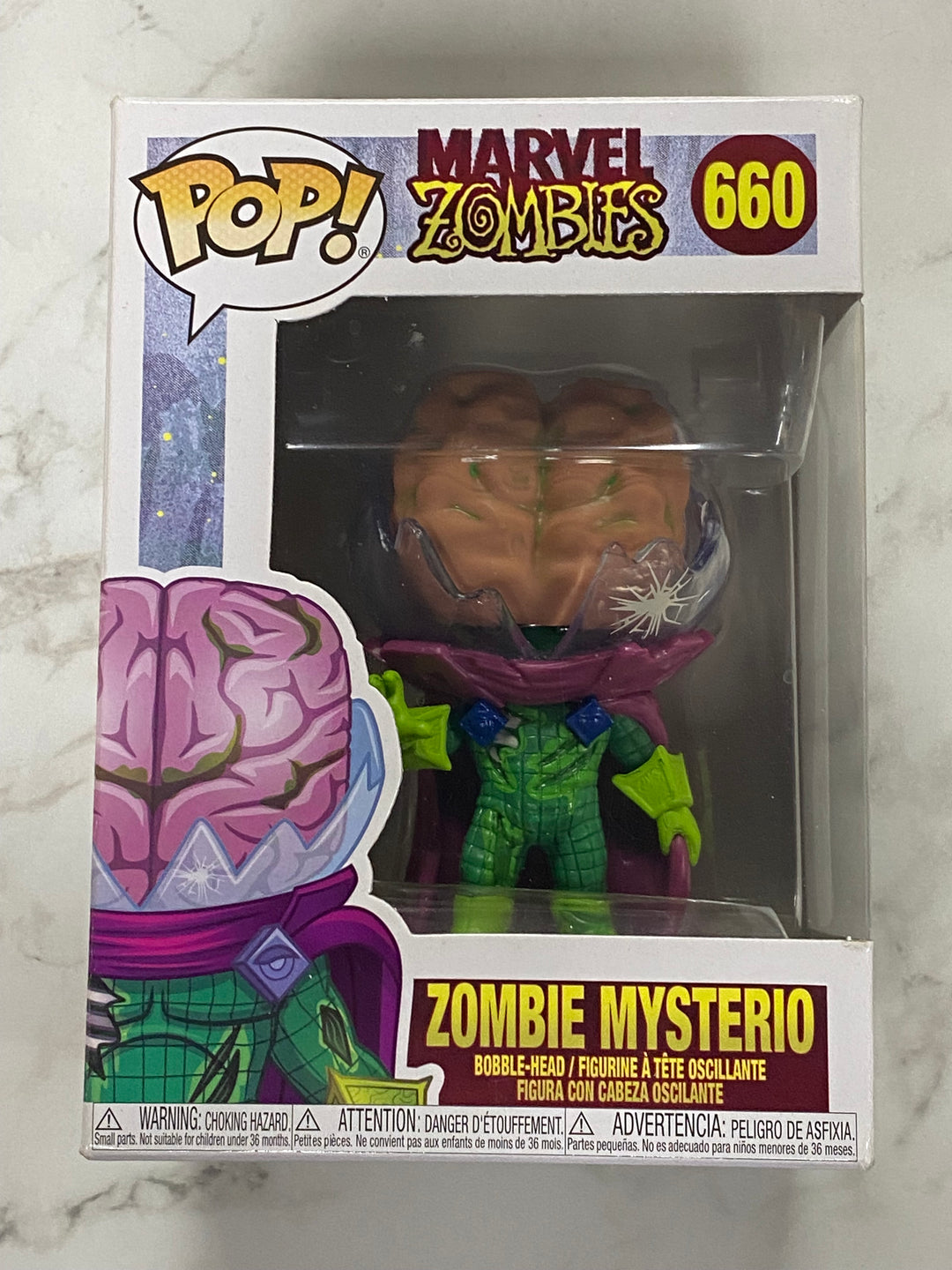Funko Pop! Zombie Mysterio #660 Marvel Zombies FP101426