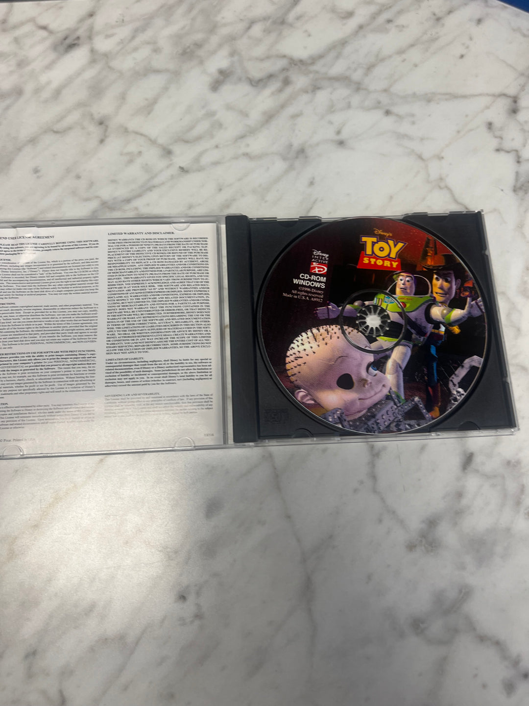 Toy Story Power Play Jewel Case PC CD-ROM    PC8424