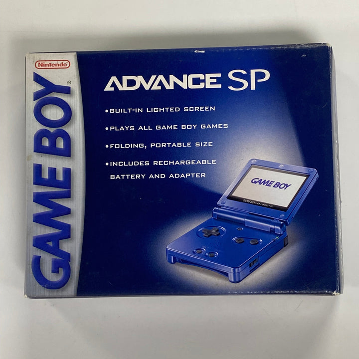 Gameboy Advance SP Cobalt *BOX ONLY* CO101526
