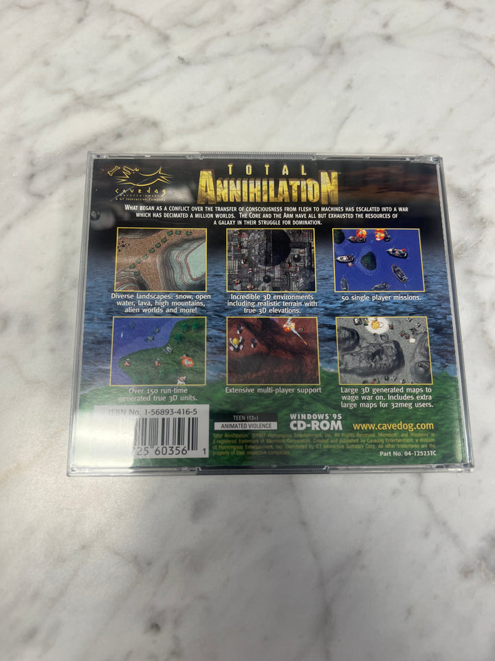 Total Annihilation Jewel Case PC CD-ROM    PC8424