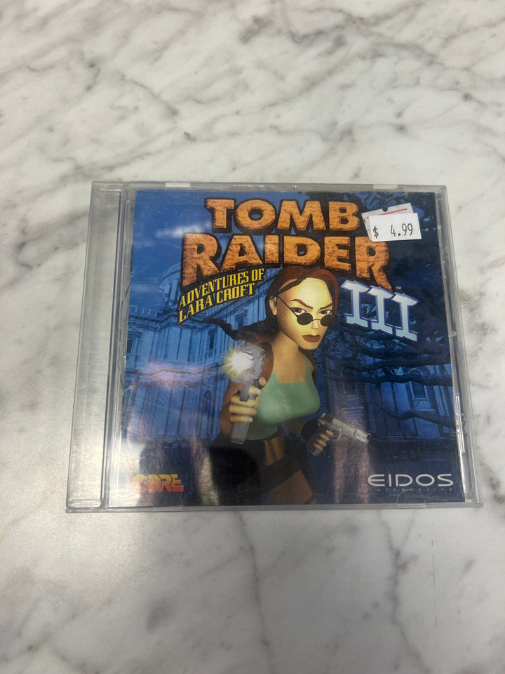 Tomb Raider III Adventures of Lara Croft Jewel Case PC CD-ROM    PC8424