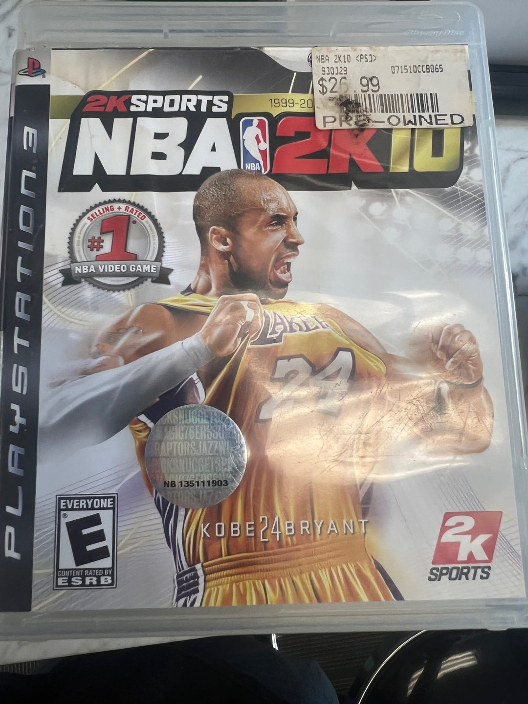NBA 2K10 - PS3 P51325