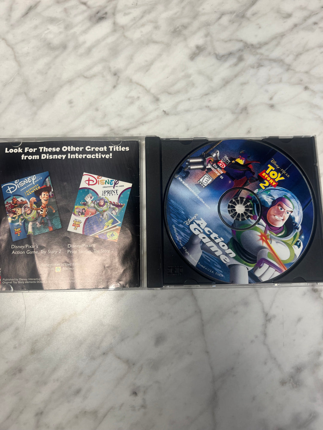 Disney's Toy Story 2 Action Game Jewel Case PC CD-ROM    PC8424