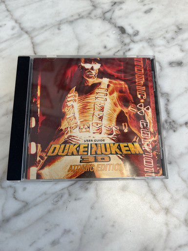 Duke Nukem 3D: Atomic Edition (PC, 1996) Mint Condition Disk and Original Case