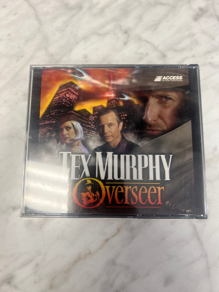 Tex Murphy Overseer Jewel Case PC CD-ROM    PC8424