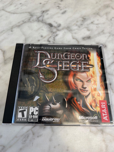 Dungeon Siege (PC, 2002, T) RETRO VIDEO GAME - 2-DISC Jewel Case