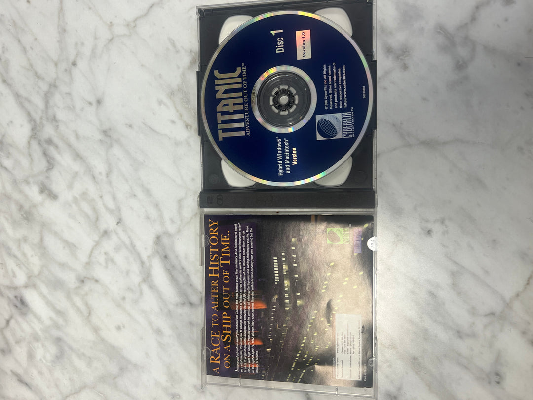 Titanic Adventure out of Time Jewel Case PC CD-ROM    PC8424