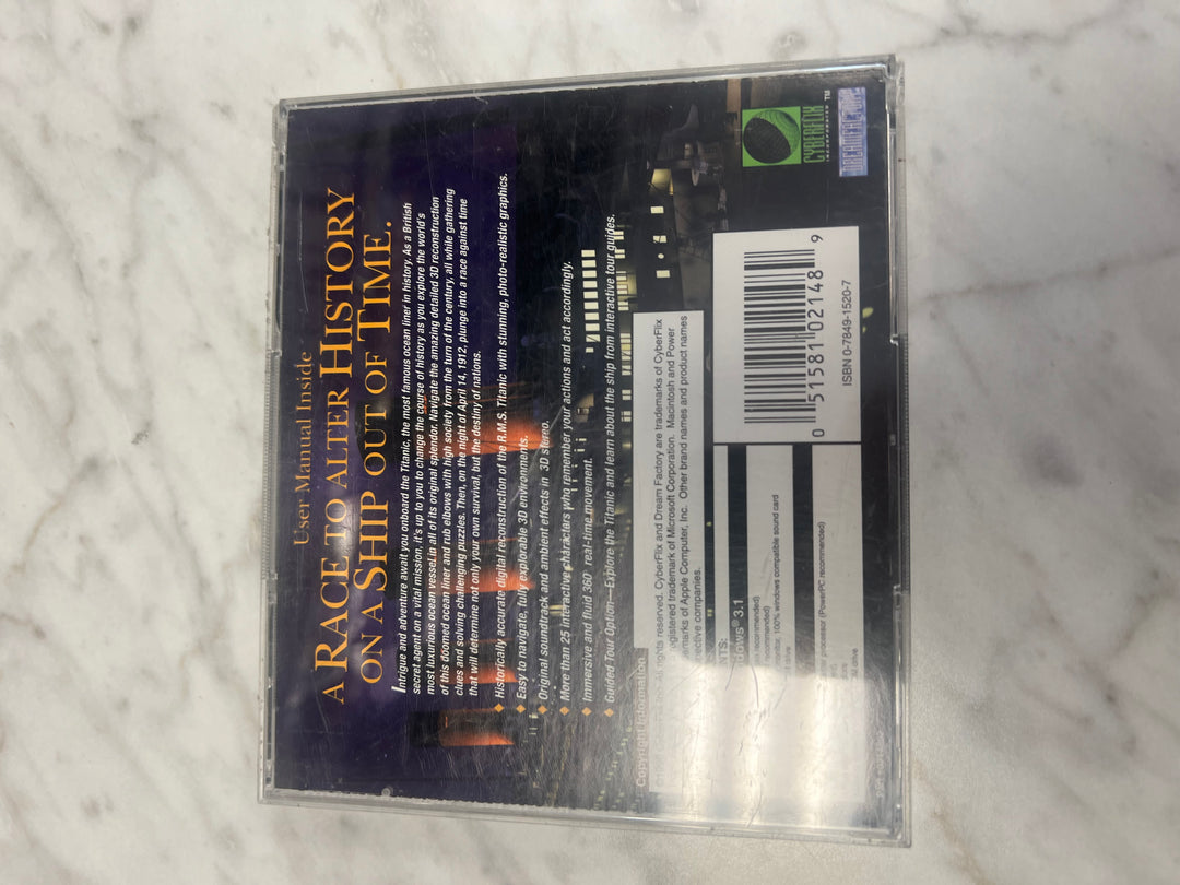 Titanic Adventure out of Time Jewel Case PC CD-ROM    PC8424