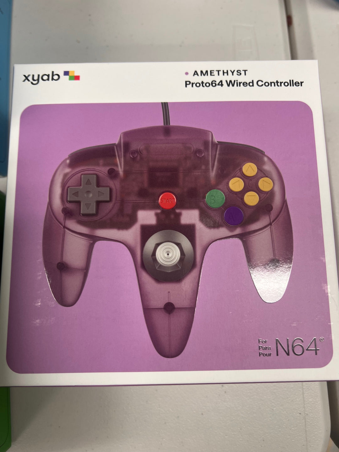 Proto64 Controller For Nintendo 64 N64 Multiple Colors XYAB  NA81125