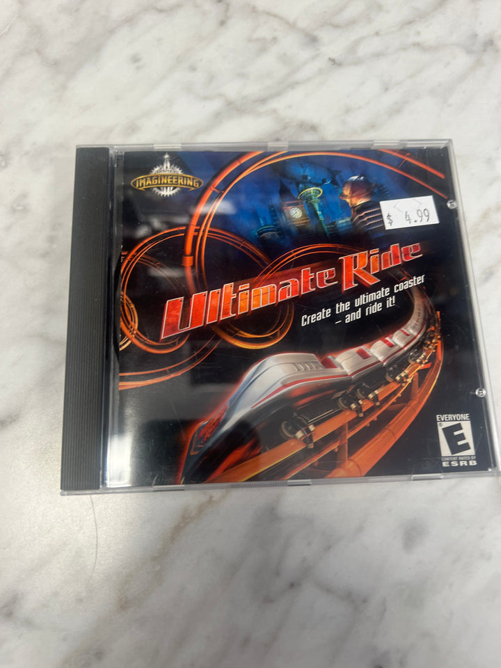 Ultimate Ride Disney Imagineering Jewel Case PC CD-ROM    PC8424