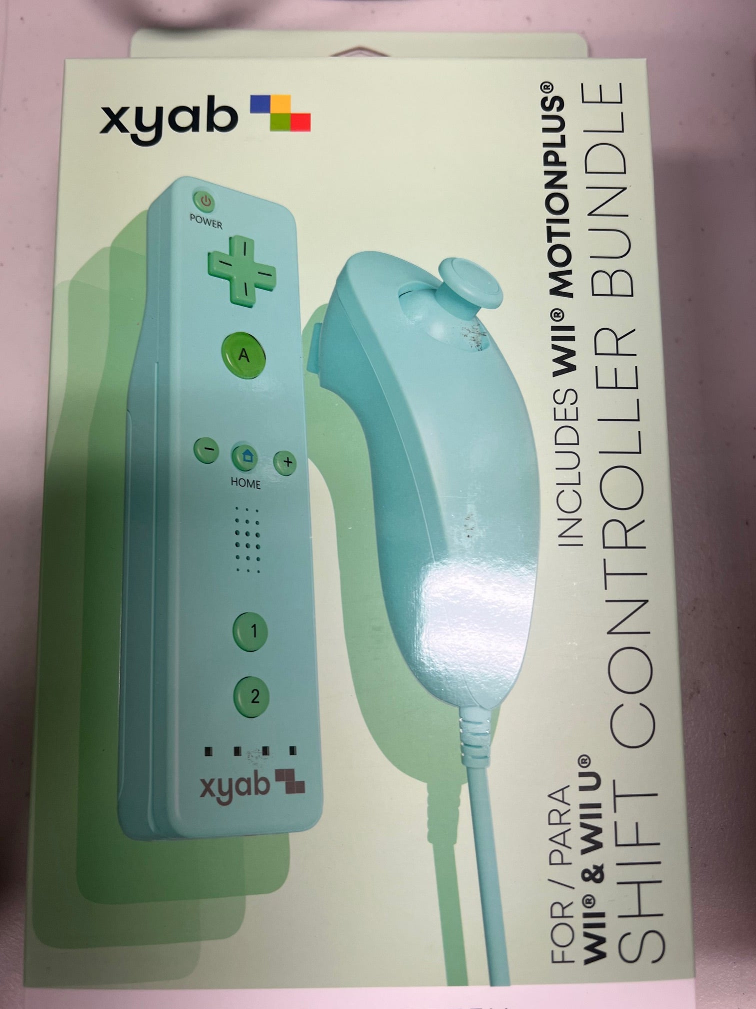 Wii Remote (Wiimote) & Nunchuk Shift Controller With Motion Plus