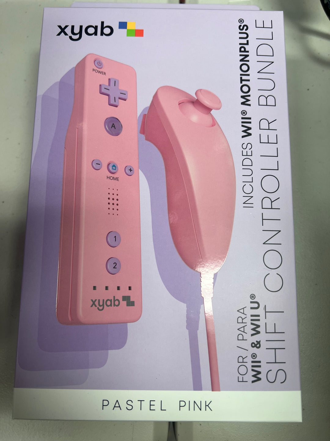 Wii Remote (Wiimote) & Nunchuk Shift Controller With Motion Plus Bundle XYAB  NA81125