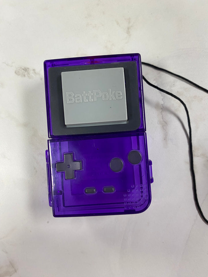 Pokemon BattPoke Tomy Vintage Purple Game Boy Blaster Toy 1999 UT101726