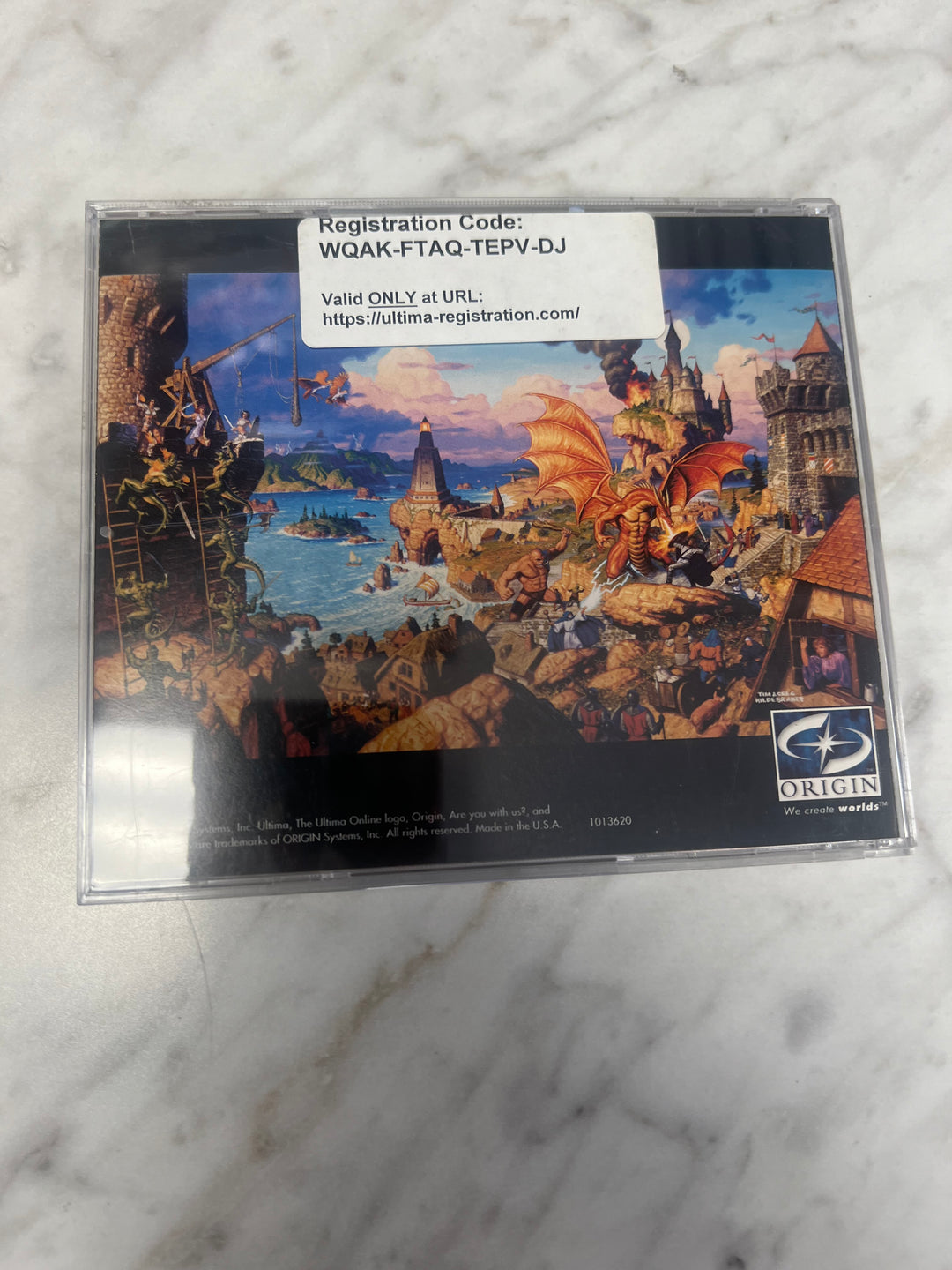 Ultima Online Jewel Case PC CD-ROM    PC8424