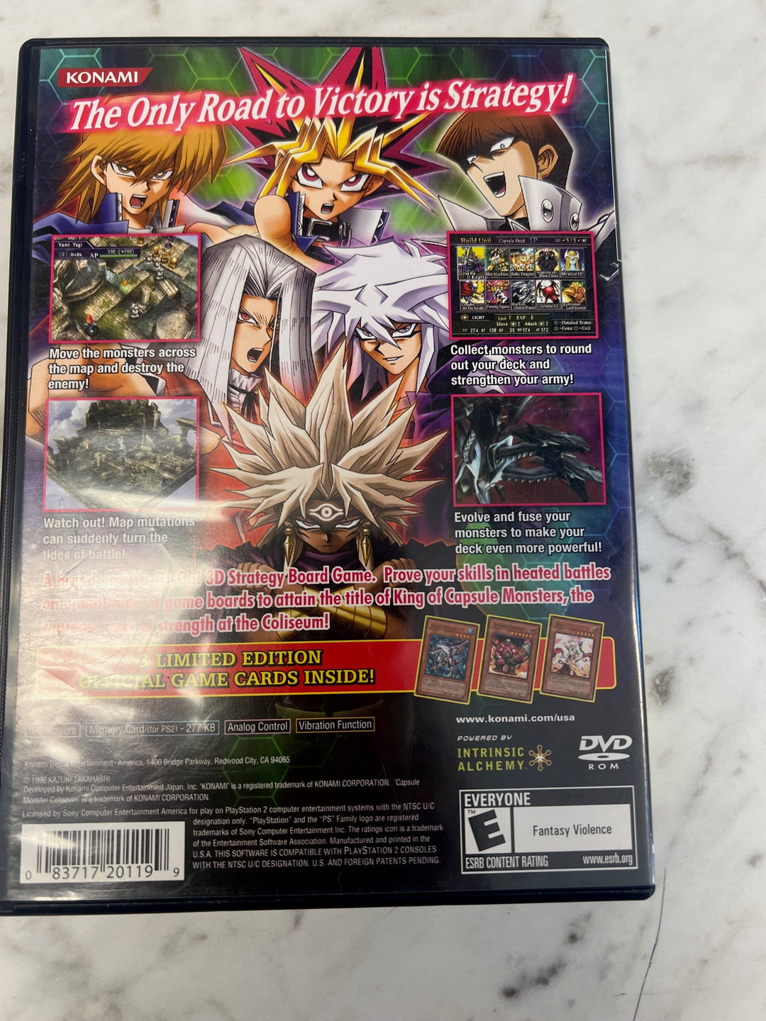yugioh capsule monsters coliseum Yu-Gi-Oh! Capsule Monster Colosseo PS2 PlayStation 2 USATO