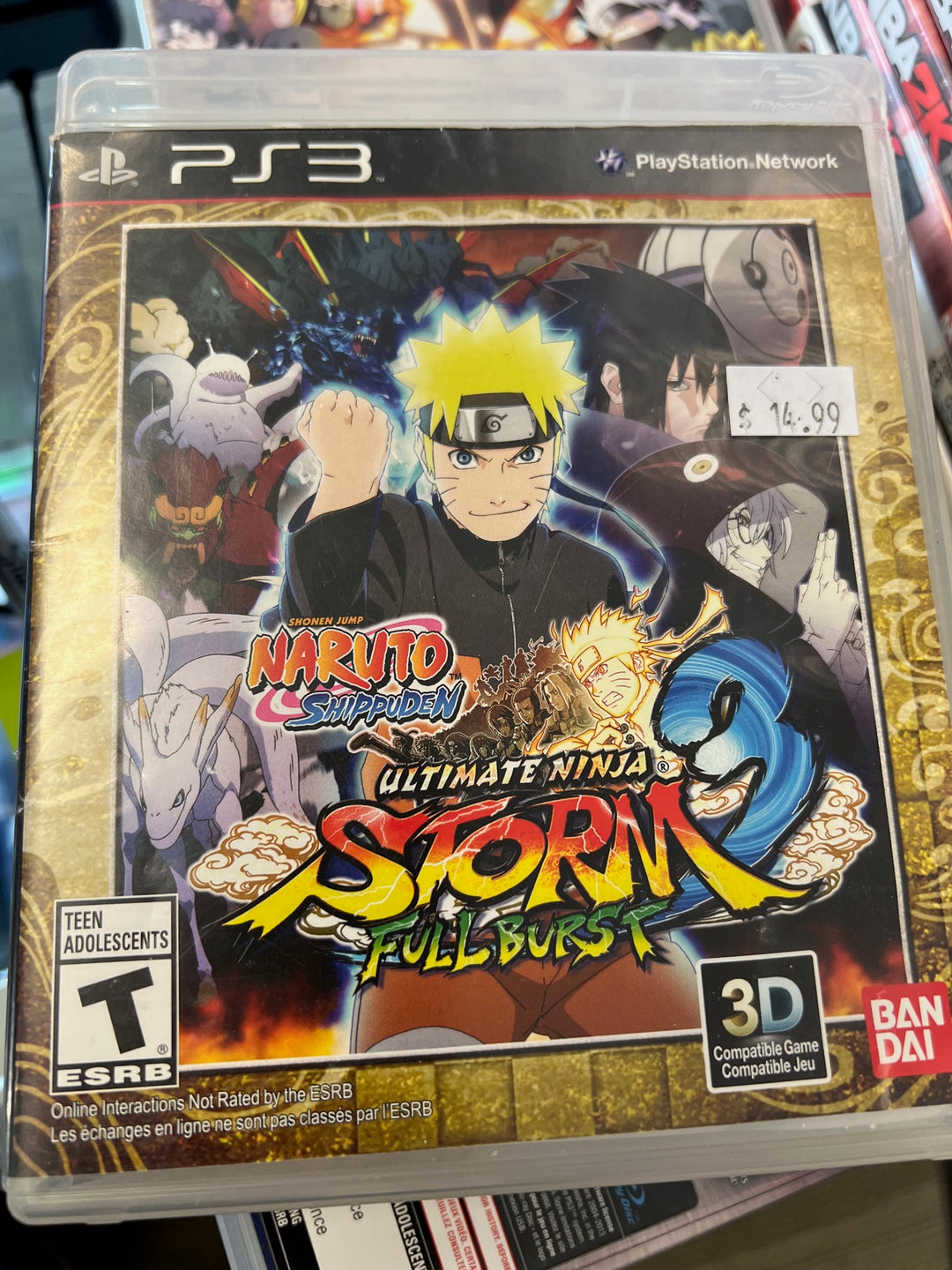 Naruto Shippuden: Ultimate Ninja Storm 3 Full Burst - PS3 P51325