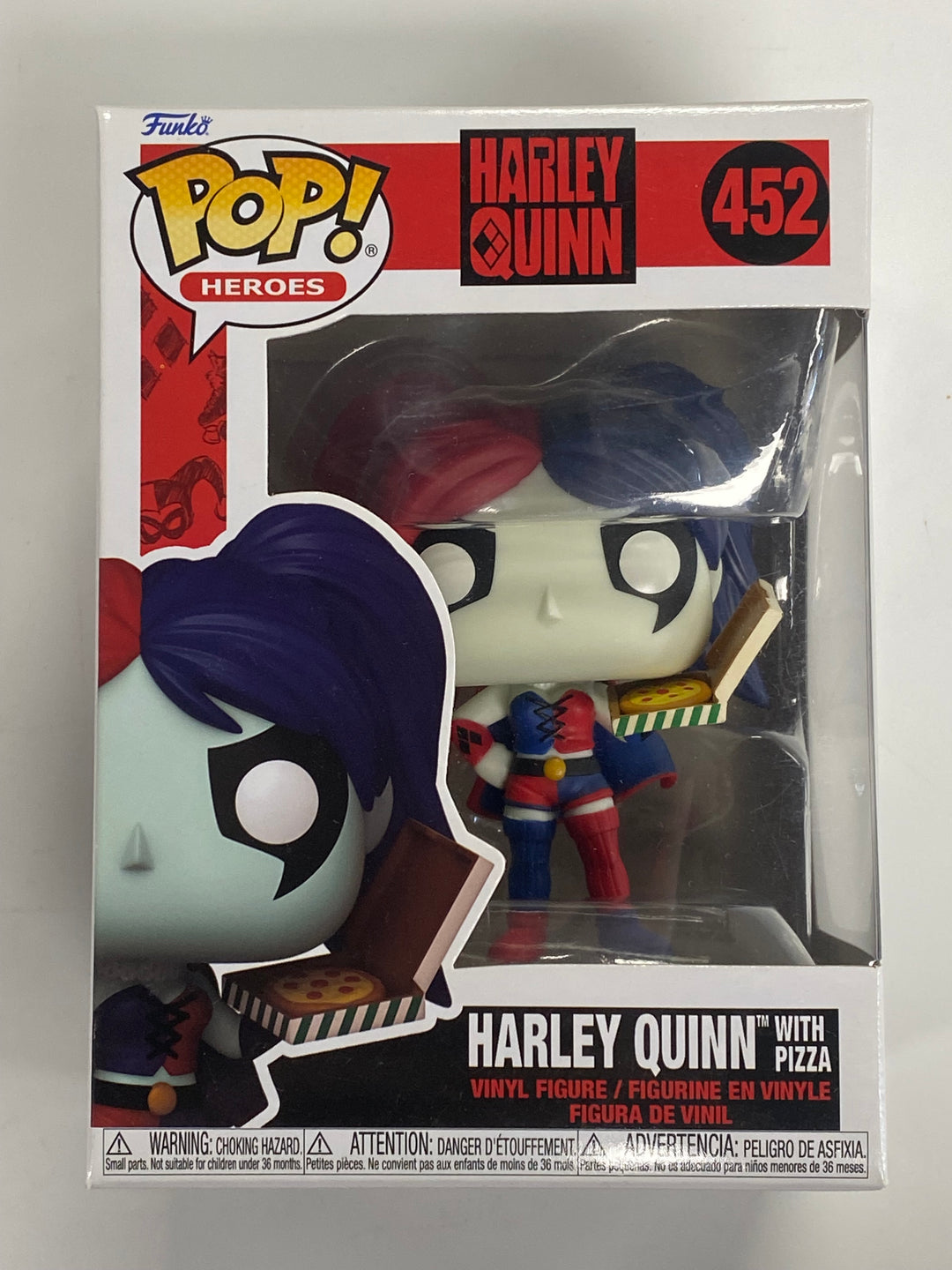 Funko Pop! Harley Quinn with Pizza #452, Harley Quinn FP101826