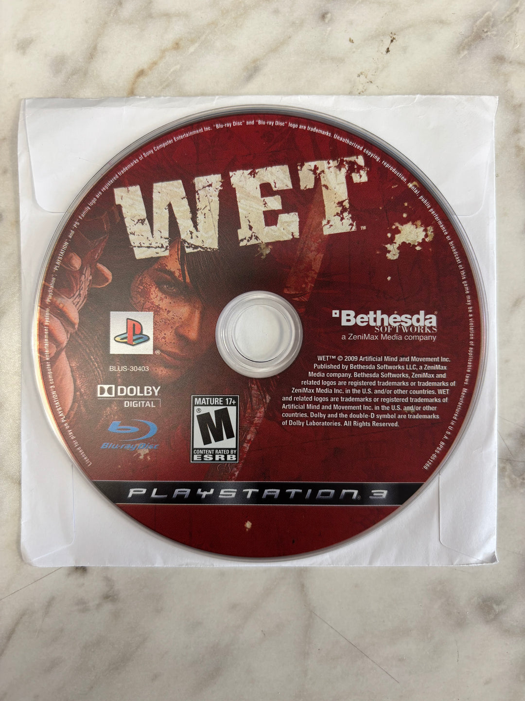 Wet - PS3 DI92526