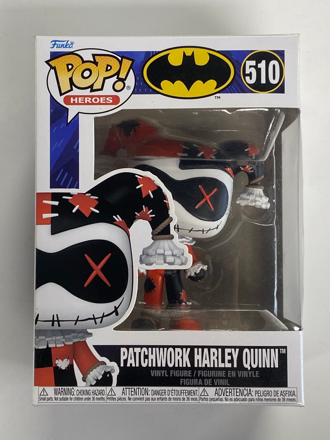 Funko Pop! Patchwork Harley Quinn #510, Batman FP101826
