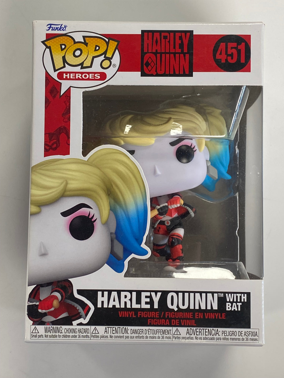 Funko Pop! Harley Quinn with Bat #451, Harley Quinn FP101826