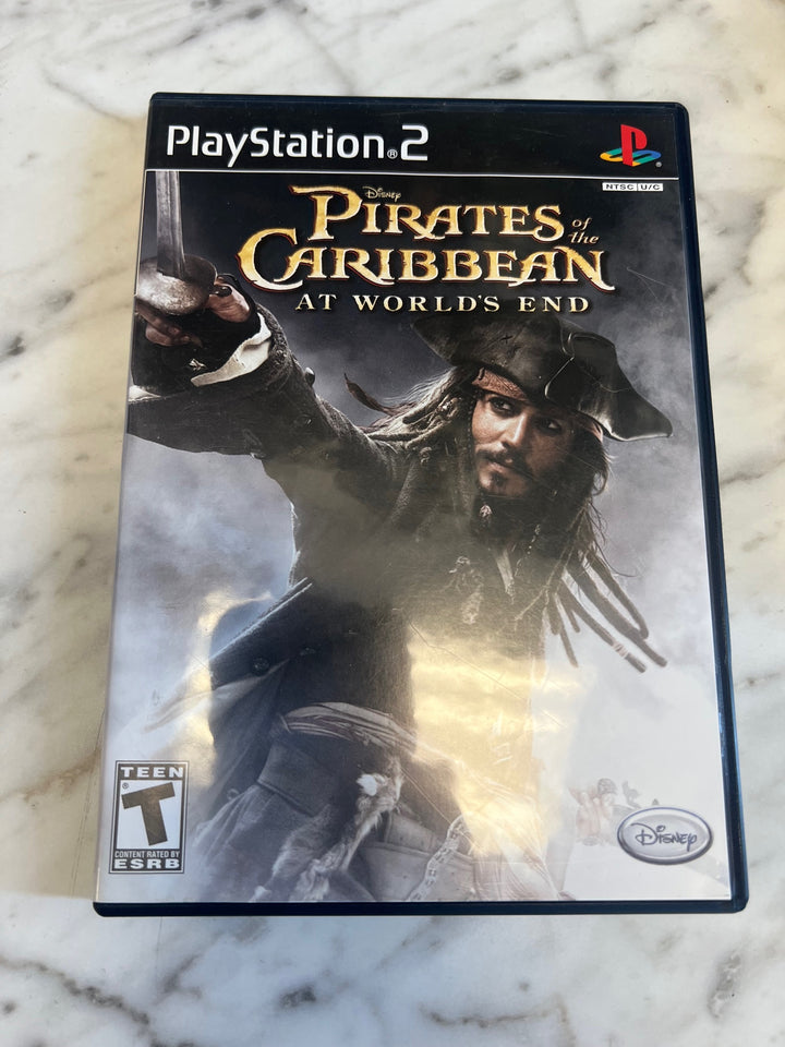 Pirates of the Caribbean At World's End Playstation 2 PS2 Case and Manual ONLY CO81225