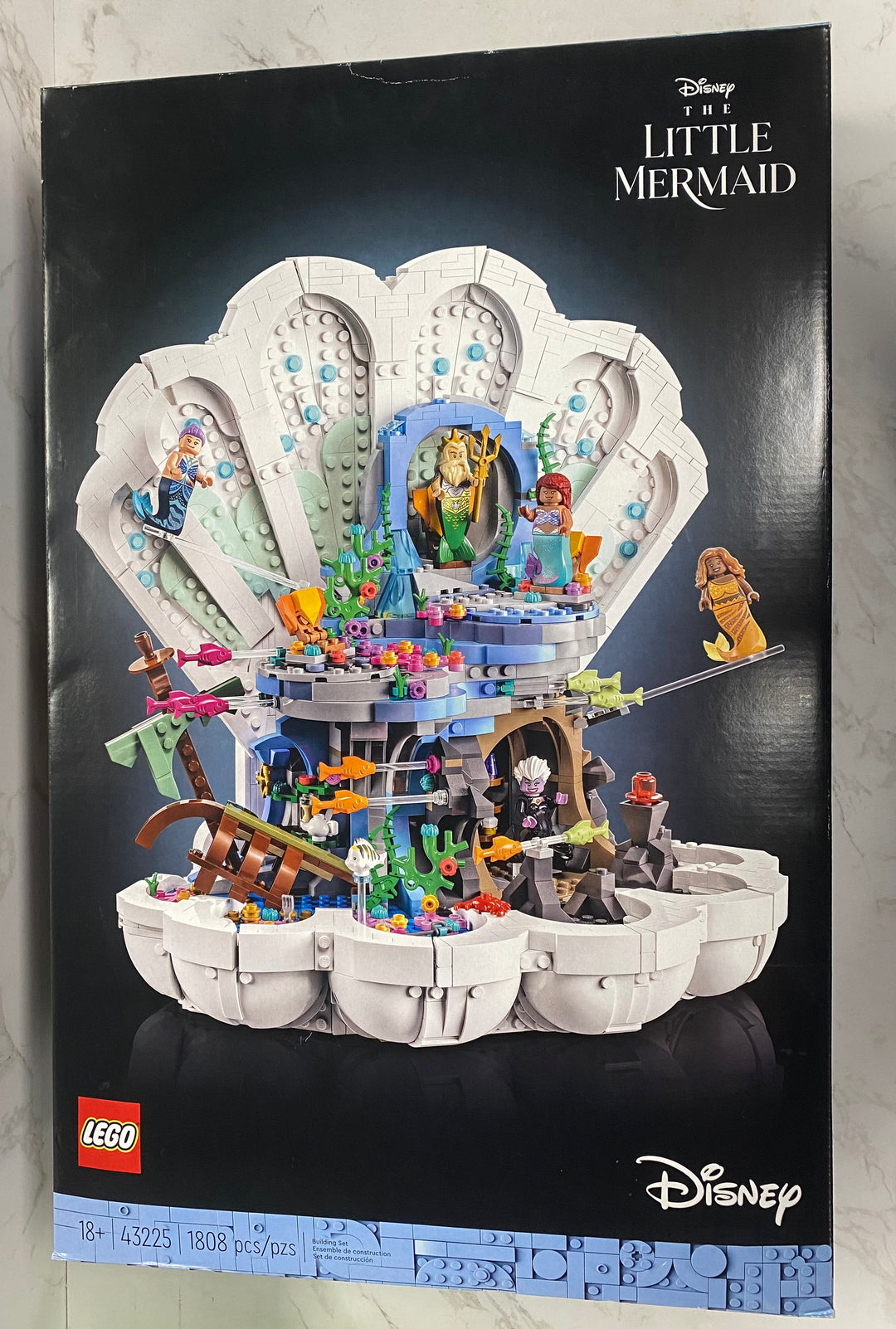 NEW Lego Disney The Little Mermaid Royal Clamshell 43225 NT101826