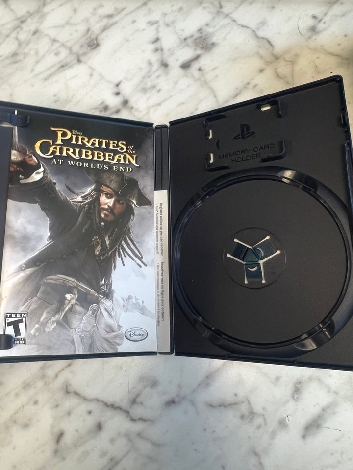 Pirates of the Caribbean At World's End Playstation 2 PS2 Case and Manual ONLY CO81225