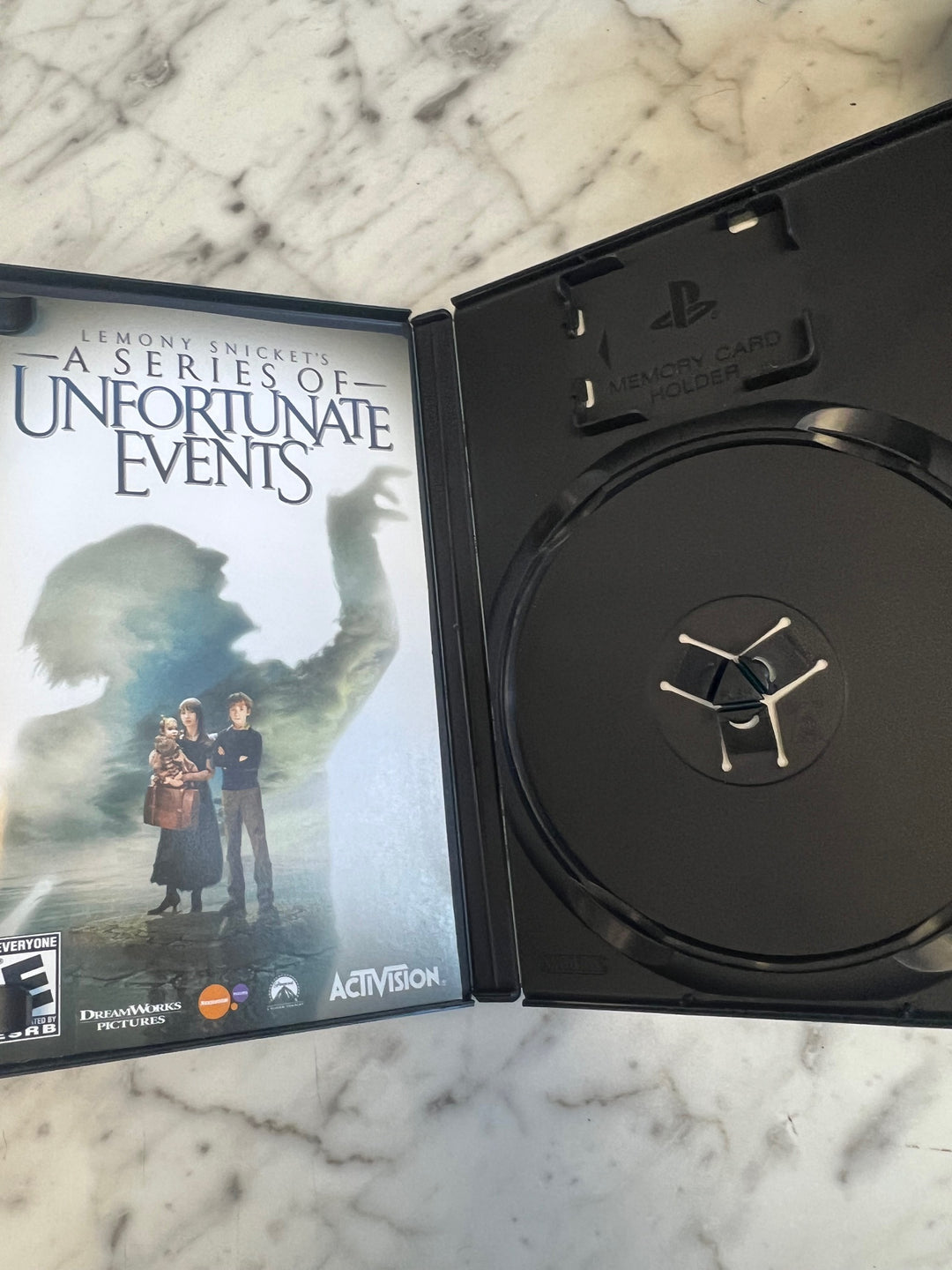 Lemony Snicket Series of Unfortunate Events Playstation 2 PS2 Case ONLY CO81225