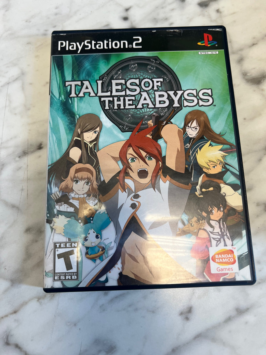 Tales of the Abyss Playstation 2 PS2 Case and manual ONLY CO81225