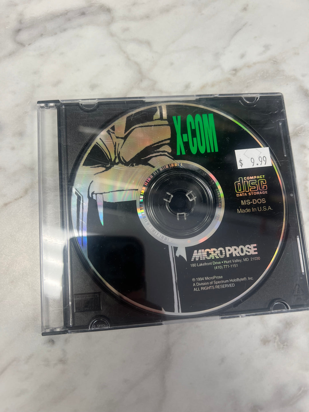 X-Com Microprose Jewel Case PC CD-ROM    PC8424