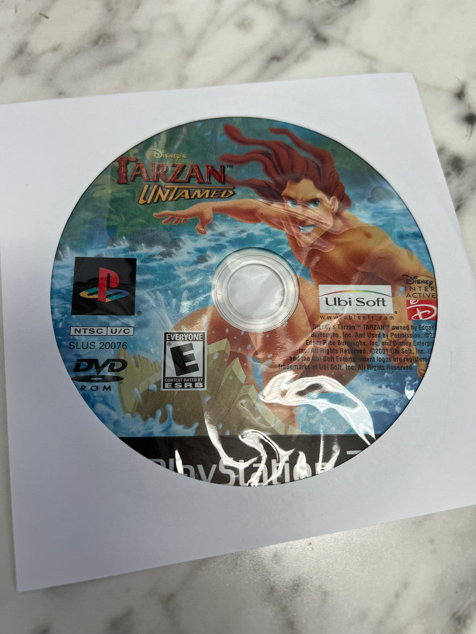 Tarzan Untamed PS2 Playstation 2 Disc Only