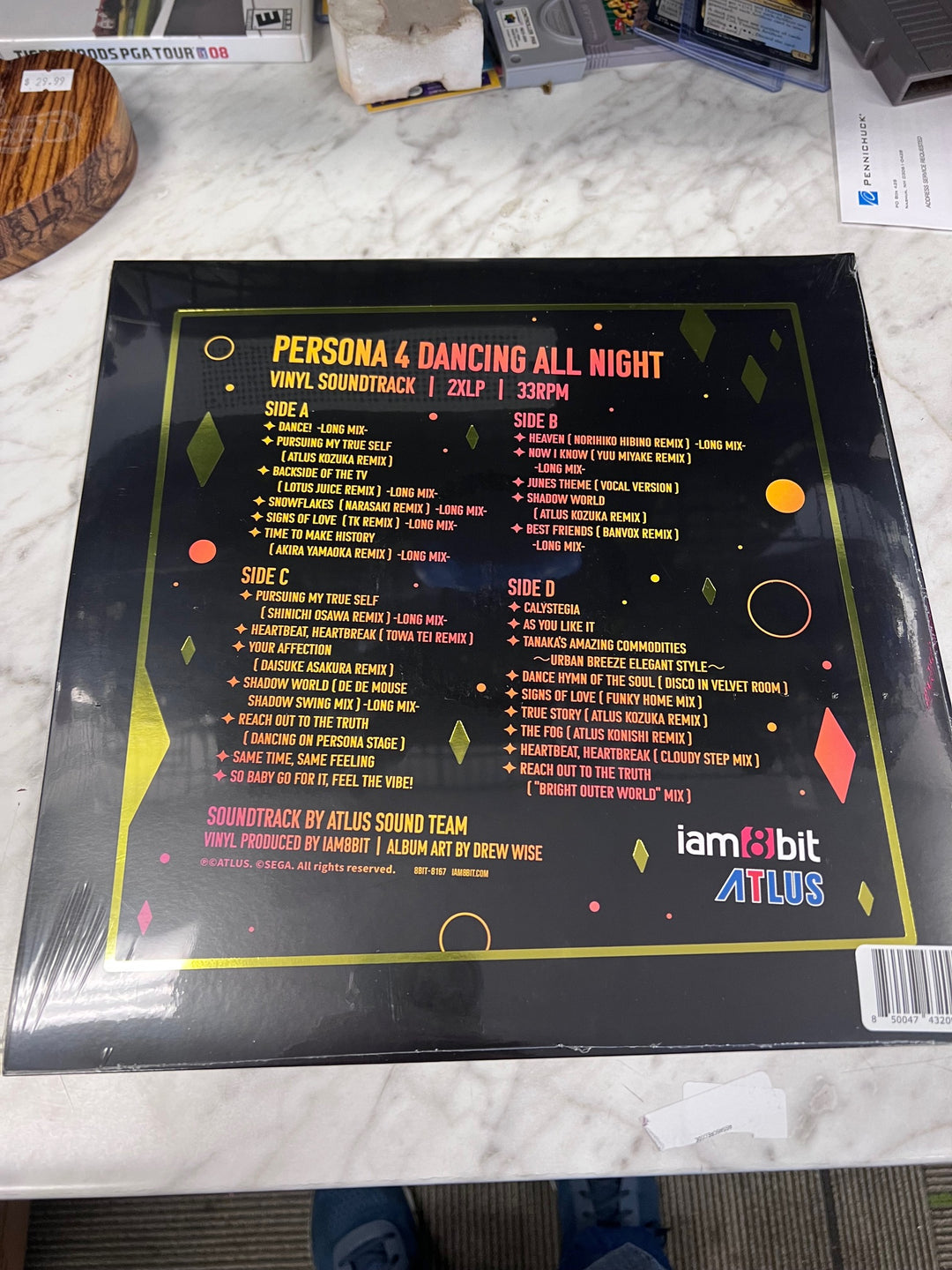 Persona 4 Dancing All Night Soundtrack - 2xLP Vinyl Record   NVR111225