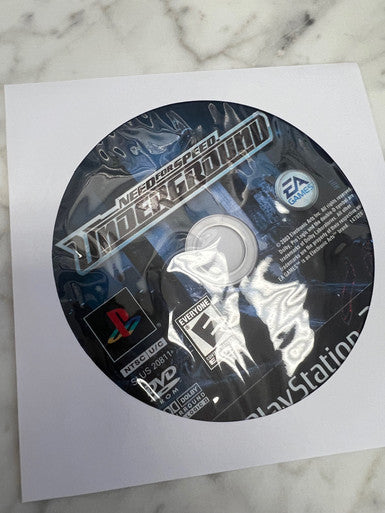 Need for Speed Underground PS2 Playstation 2 Disc only