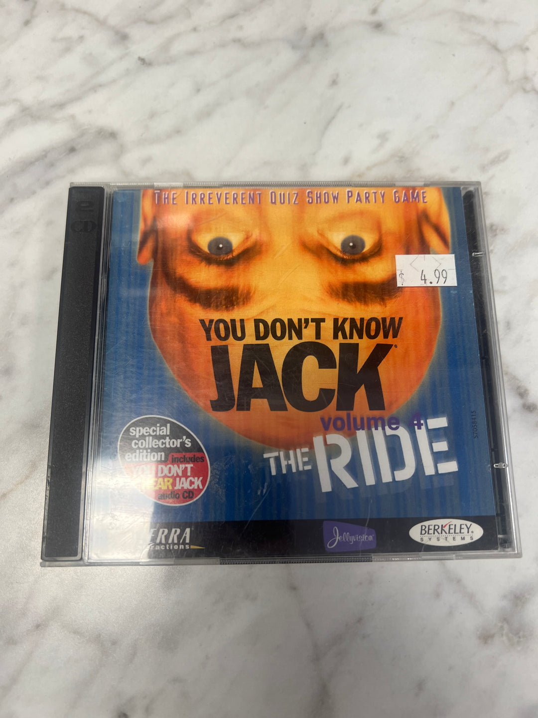 You Don't Know Jack Volume 4 The Ride Jewel Case PC CD-ROM    PC8424