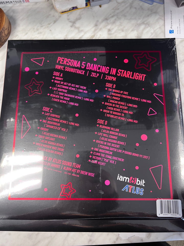 Persona 5 Dancing in Starlight Soundtrack - 2xLP Vinyl Record   NVR111225