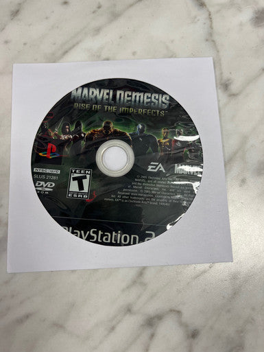 Marvel Nemesis Rise of the Imperfects Playstation 2 PS2 Disc Only
