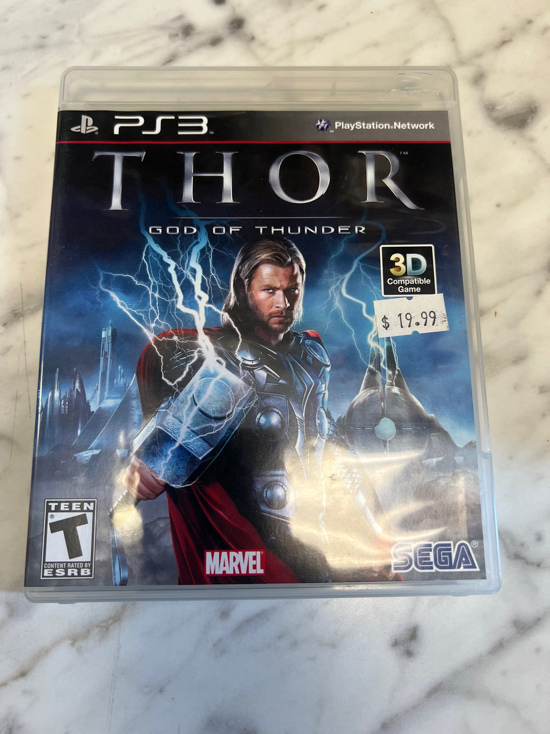 Thor Playstation 3 PS3 Case and Manual ONLY CO81225