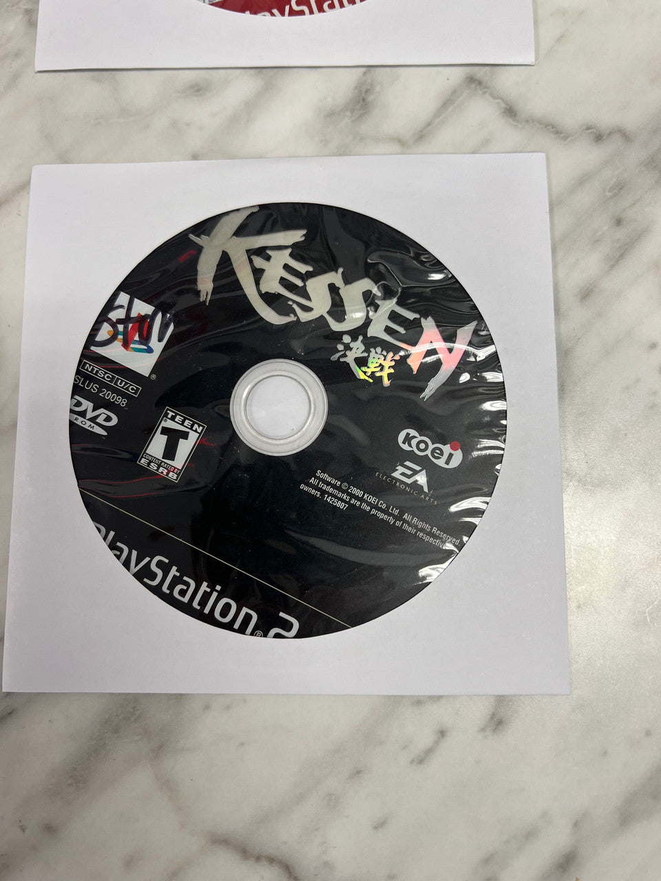 Kessen PS2 Playstation 2 Disc only
